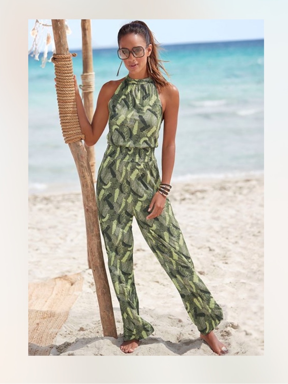 Lascana Women's Halter Neck Jumpsuit Size 14